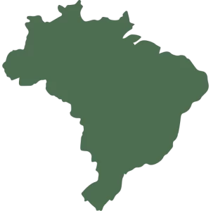 mapa do brasil verde